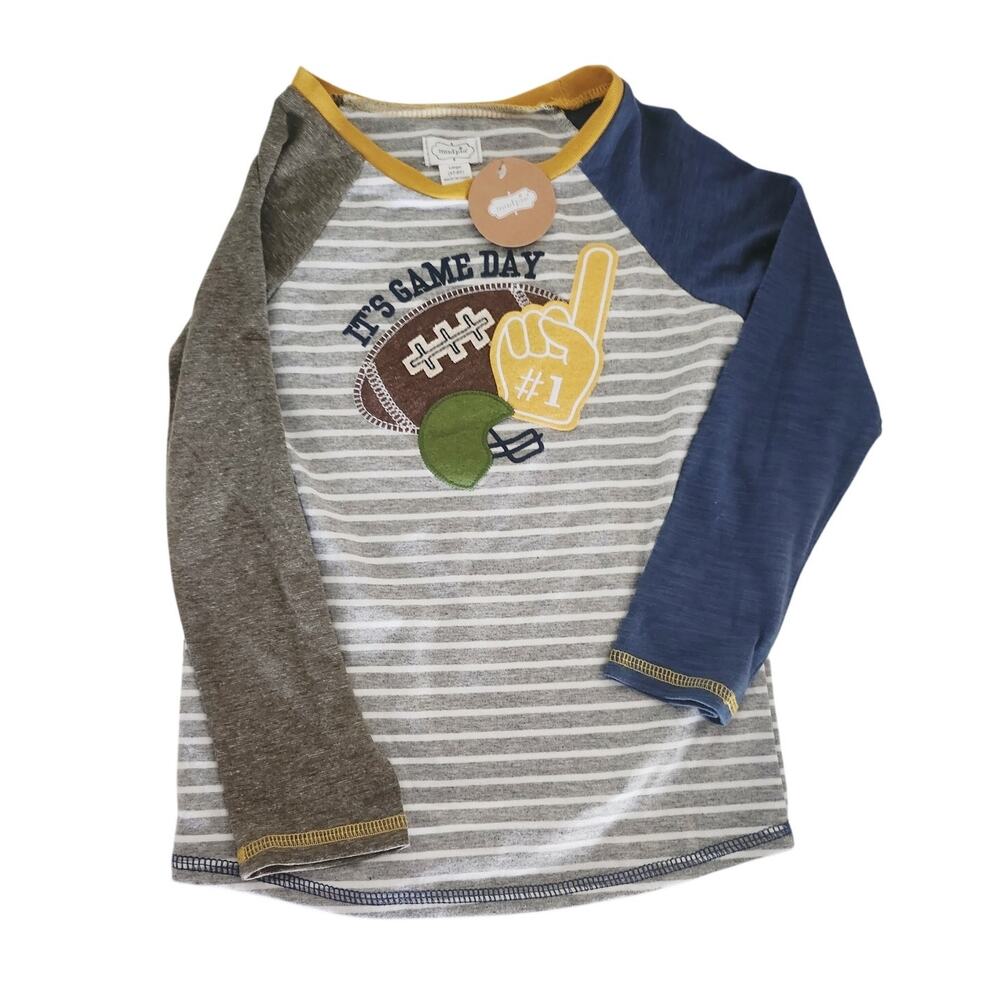 New 4/5 Mudpie Football tee